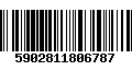 Código de Barras 5902811806787