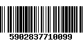 Código de Barras 5902837710099