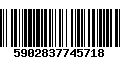 Código de Barras 5902837745718