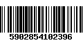 Código de Barras 5902854102396