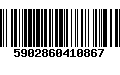 Código de Barras 5902860410867