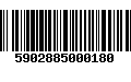 Código de Barras 5902885000180