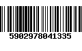 Código de Barras 5902978041335