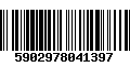 Código de Barras 5902978041397