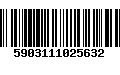 Código de Barras 5903111025632