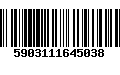 Código de Barras 5903111645038