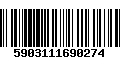 Código de Barras 5903111690274