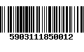 Código de Barras 5903111850012