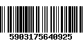 Código de Barras 5903175640925