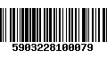 Código de Barras 5903228100079