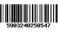 Código de Barras 5903240250547