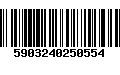 Código de Barras 5903240250554