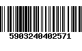 Código de Barras 5903240402571