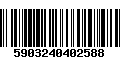 Código de Barras 5903240402588