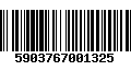 Código de Barras 5903767001325