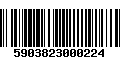 Código de Barras 5903823000224