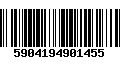 Código de Barras 5904194901455