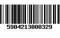 Código de Barras 5904213000329