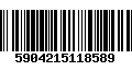 Código de Barras 5904215118589