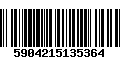 Código de Barras 5904215135364