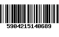 Código de Barras 5904215140689