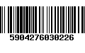 Código de Barras 5904276030226