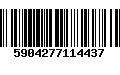 Código de Barras 5904277114437