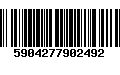 Código de Barras 5904277902492