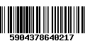 Código de Barras 5904378640217