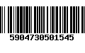 Código de Barras 5904730501545