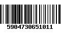 Código de Barras 5904730651011