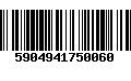 Código de Barras 5904941750060