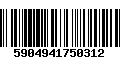 Código de Barras 5904941750312