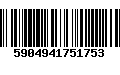 Código de Barras 5904941751753