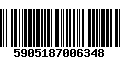 Código de Barras 5905187006348