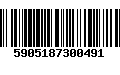 Código de Barras 5905187300491