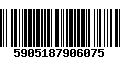 Código de Barras 5905187906075