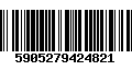 Código de Barras 5905279424821