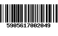 Código de Barras 5905617002049