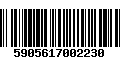 Código de Barras 5905617002230