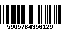 Código de Barras 5905784356129