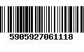 Código de Barras 5905927061118