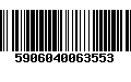 Código de Barras 5906040063553