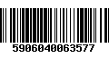 Código de Barras 5906040063577