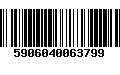 Código de Barras 5906040063799