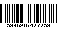 Código de Barras 5906207477759