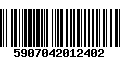 Código de Barras 5907042012402