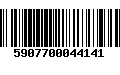 Código de Barras 5907700044141