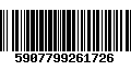 Código de Barras 5907799261726