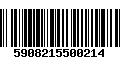 Código de Barras 5908215500214